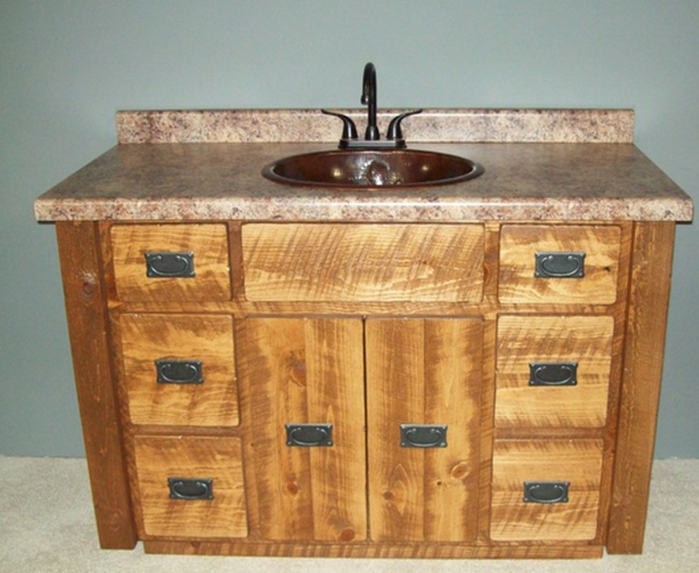 Log Bathroom Cabin Furniture - Generation Log Furniture
