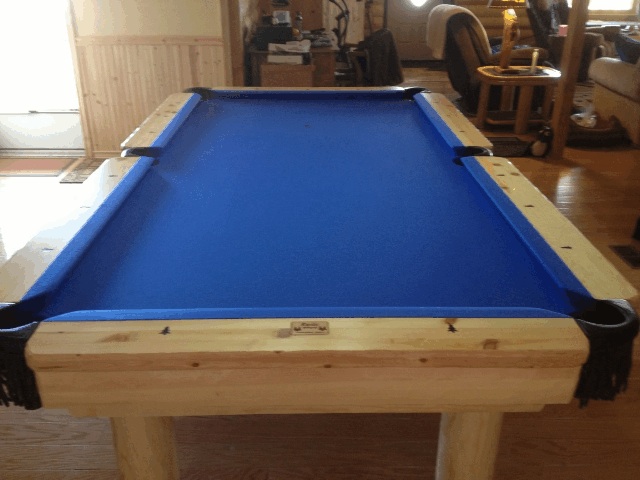 Log Pool Table