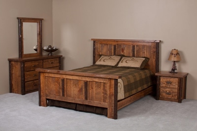 Barnwood Hickory Generation Log Furniture
